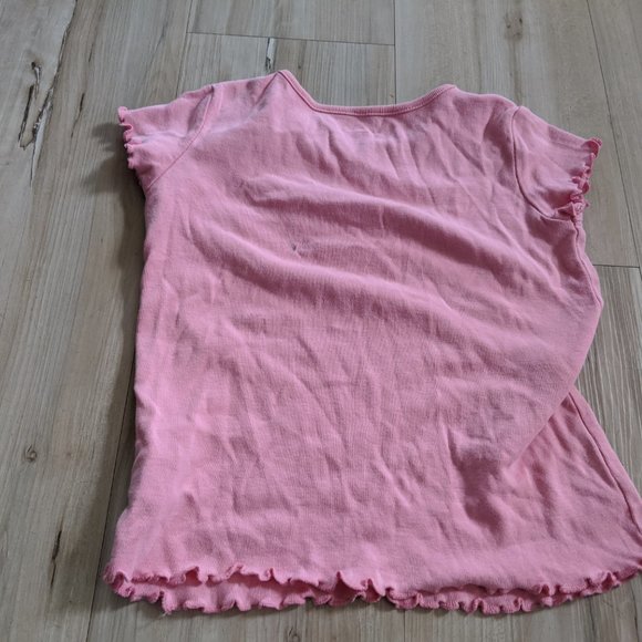 SONOMA Life + Style Girls SHIRT Top Light Pink Flo - Picture 4 of 5